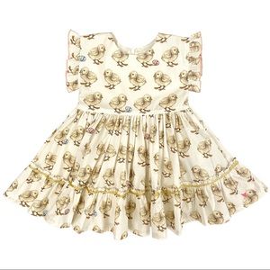 Pink Chicken BABY CHICKS NILEY DRESS Easter